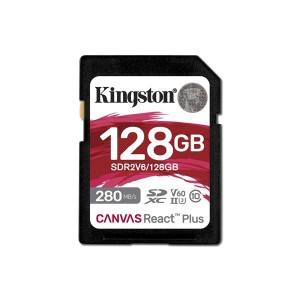KINGSTON 128GB React+ SDR2V6/128GB SDXC HAFIZA KARTI KINGSTON 128GB React+ SDR2V6/128GB SDXC HAFIZA KARTI