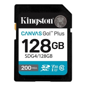 KINGSTON 128GB CANVAS GO SDG4/128GB SDHC HAFIZA KARTI KINGSTON 128GB CANVAS GO SDG4/128GB SDHC HAFIZA KARTI