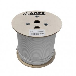 AGER CAT6 Utp 23AWG Gri 500m Makara Saf Bakır Kablo 0.50mm AC-600-5 AGER CAT6 Utp 23AWG Gri 500m Makara Saf Bakır Kablo 0.50mm AC-600-5