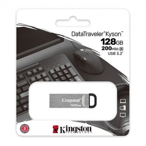 KINGSTON 128GB DT KYSON USB3.2 DTKN/128GB USB BELLEK KINGSTON 128GB DT KYSON USB3.2 DTKN/128GB USB BELLEK