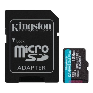 KINGSTON 128GB CANVASGO+ SDCG4/128GB MICRO-SD HAFIZA KARTI KINGSTON 128GB CANVASGO+ SDCG4/128GB MICRO-SD HAFIZA KARTI